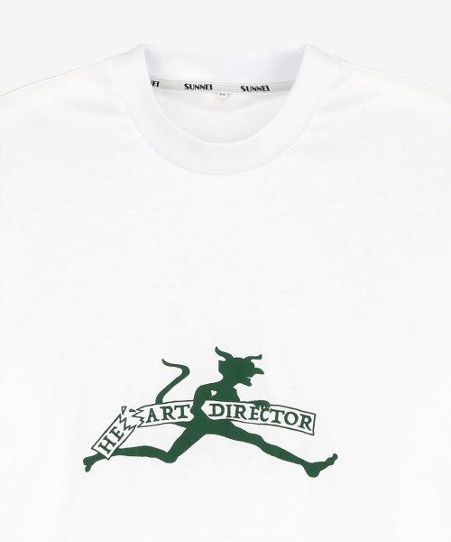 Women's Heart Director Short Sleeves T-Shirt - White 