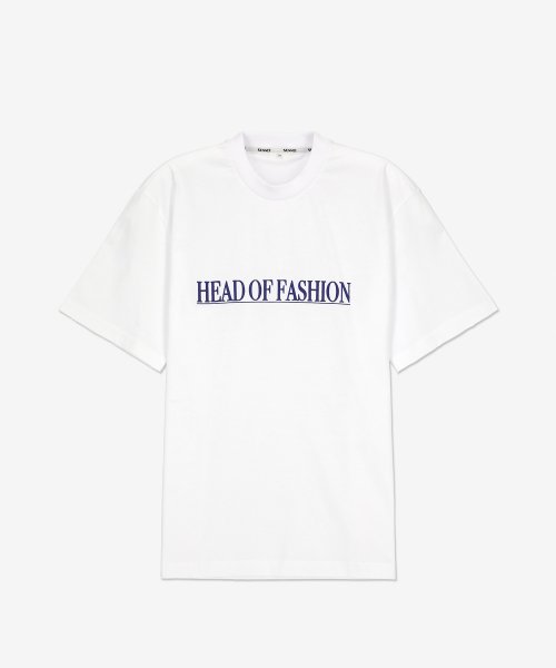 Women's Head of Fashion Short Sleeves T-Shirt - White