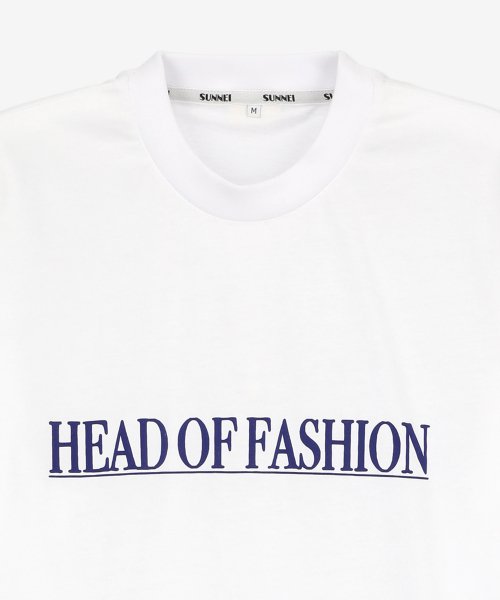 Women's Head of Fashion Short Sleeves T-Shirt - White
