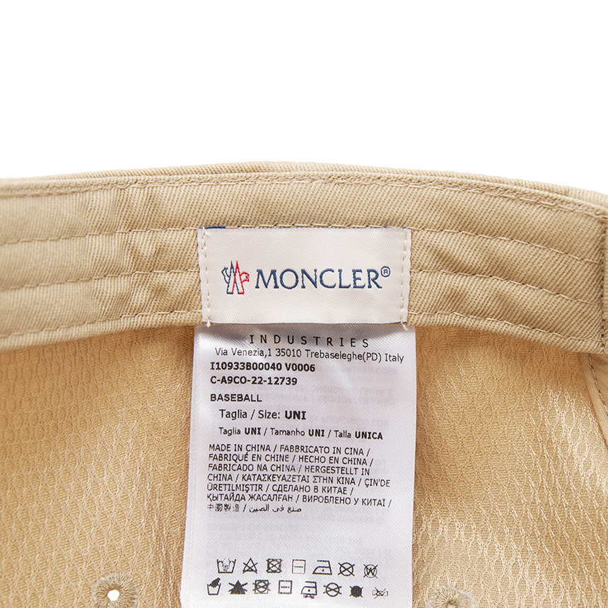 [Moncler] Logo Women's Ball Cap Hat