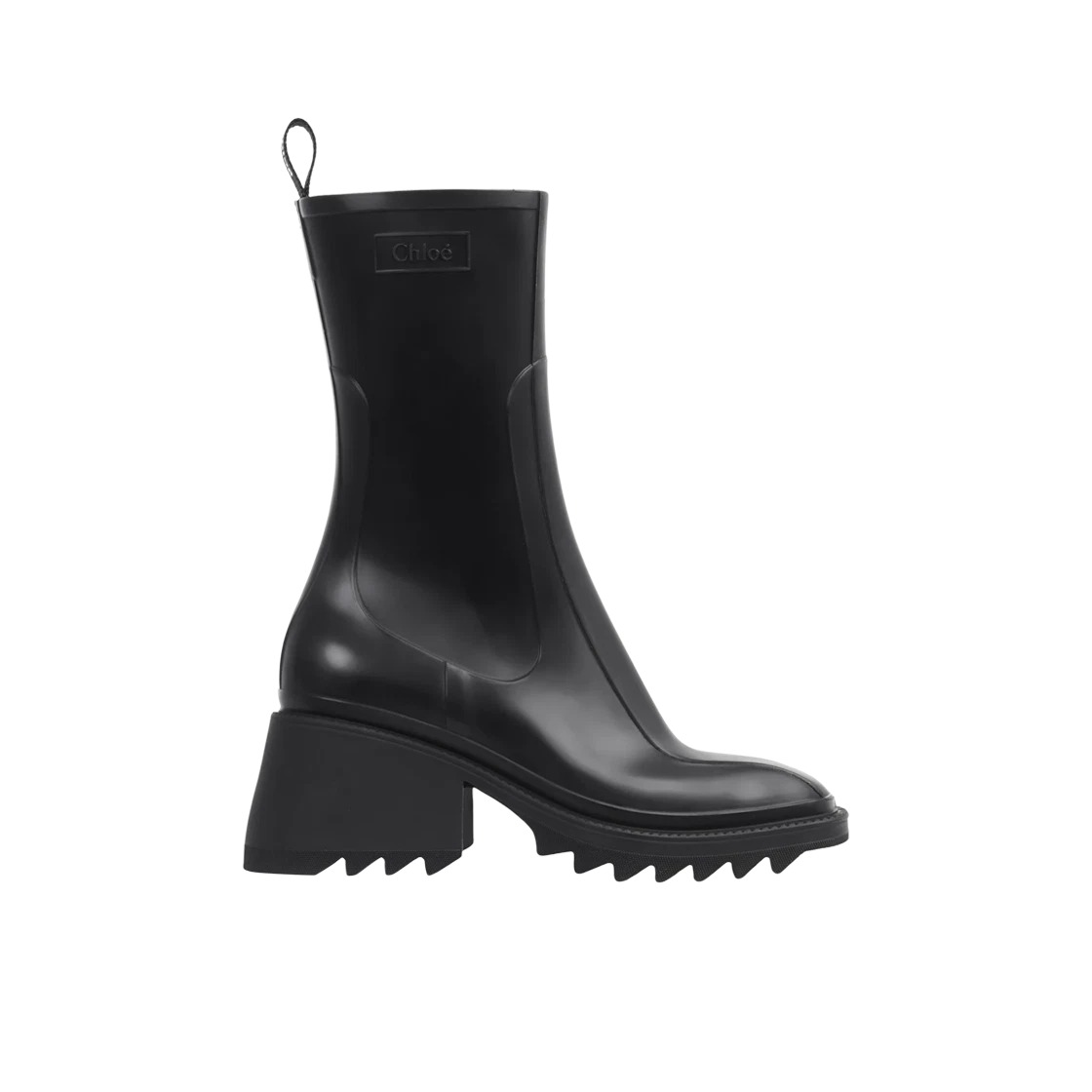 Chloe Betty Rain Boot Black