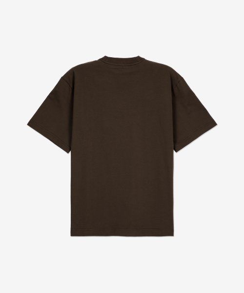 Women's classic logo-print short-sleeved T-shirt - Brown