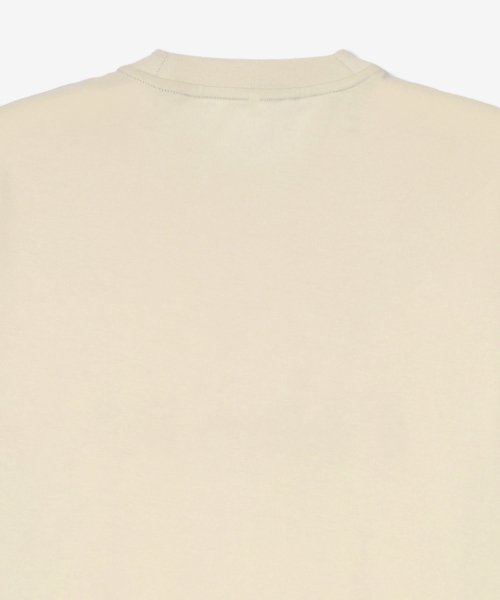 Women's classic logo print short sleeve T-shirt - light beige