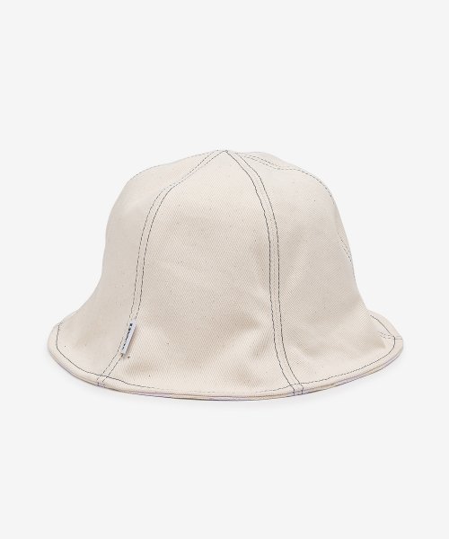 Common Reversible Bucket Hat - Ecru White 