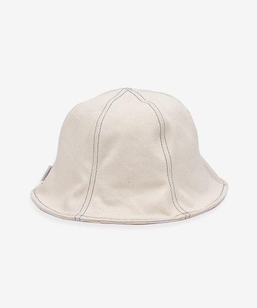 Common Reversible Bucket Hat - Ecru White 