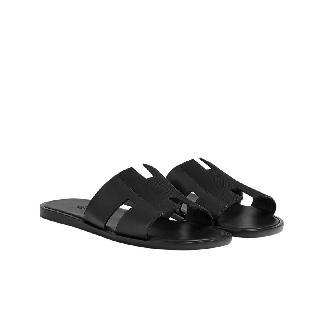 Hermes Izmir Sandal Calfskin & Noir