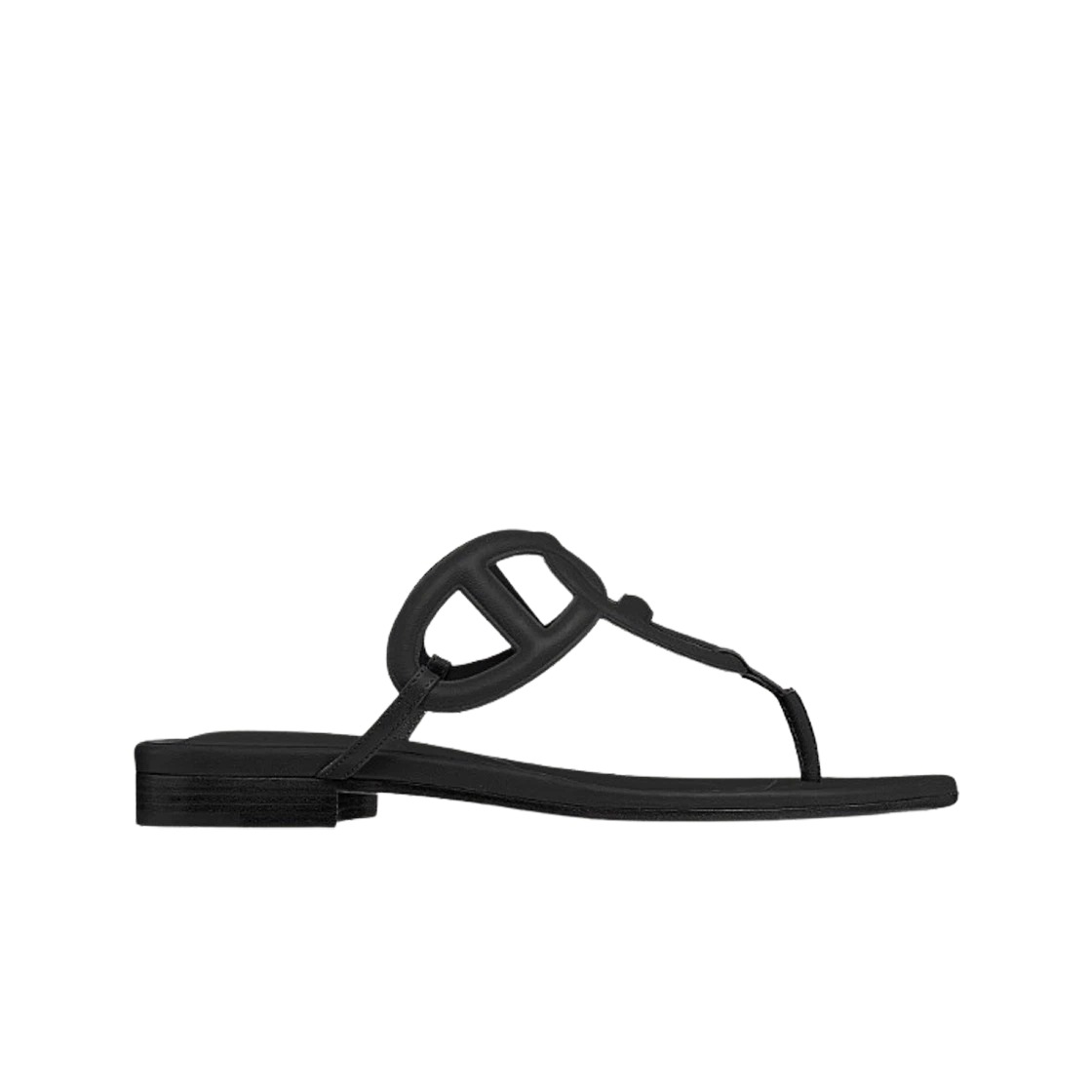 Hermes Beach Sandal Nappa & Noir