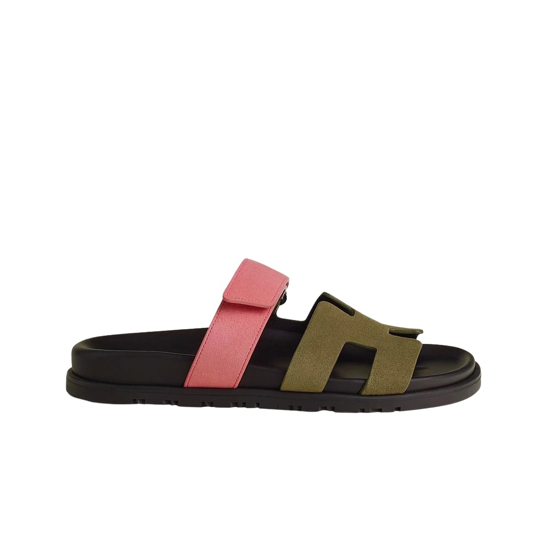  Hermes Chypre Sandal Suede Goatskin & Toundra Rose Du Desert