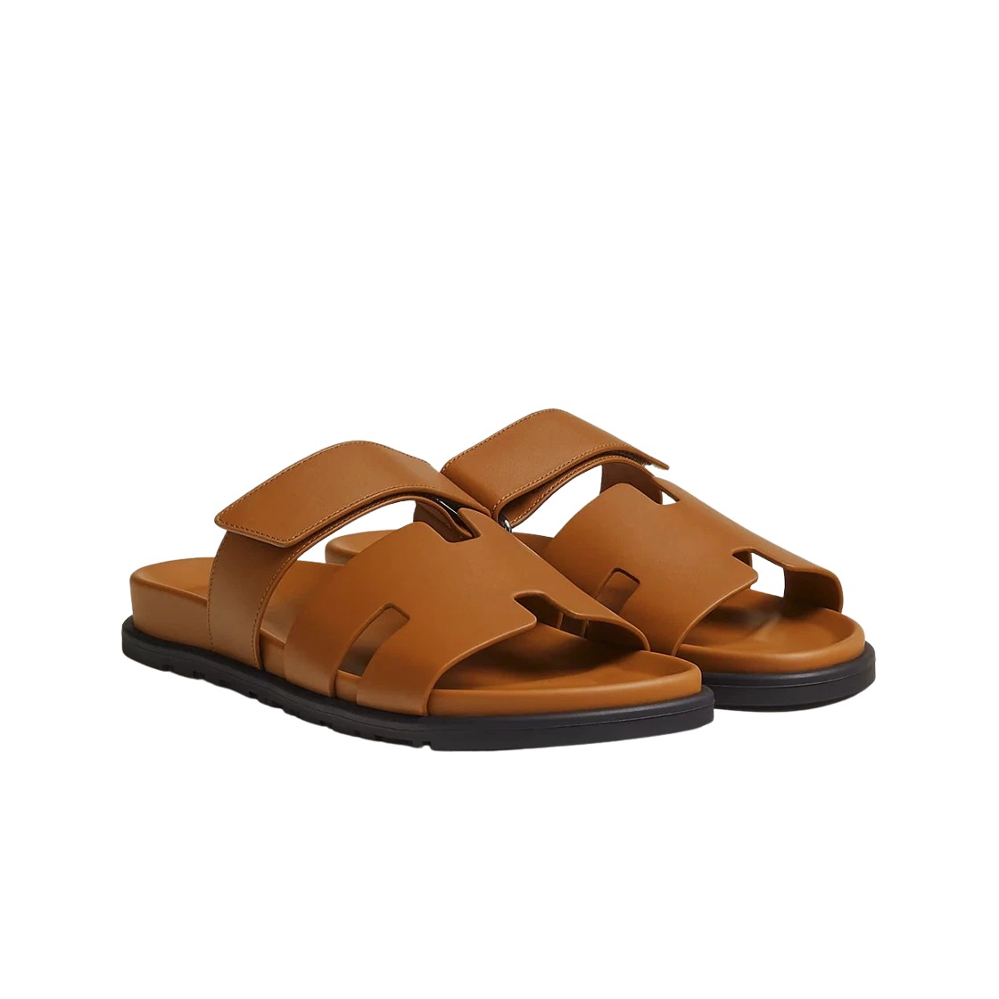Hermes Chypre Sandal Calfskin & Naturel