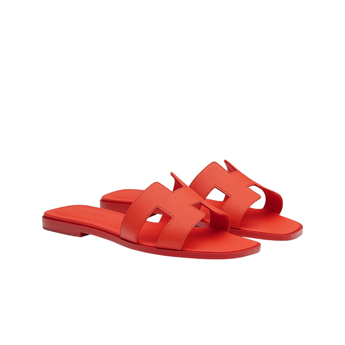 Hermes Oran Sandal Epsom & Rose Sorbet