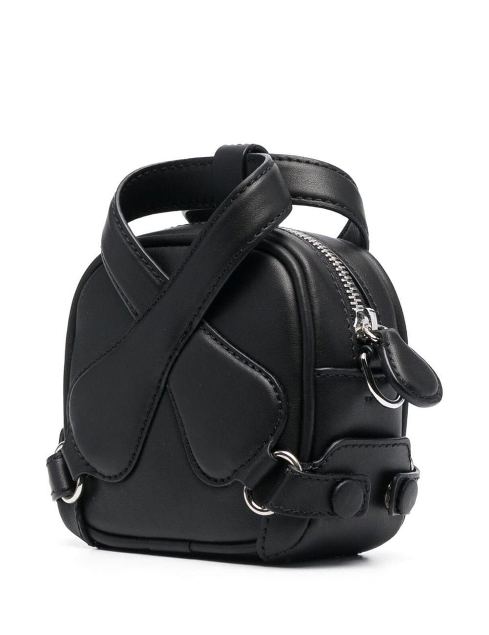 twisted-strap logo tote bag