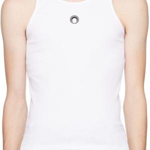 White Fitted Tank Top