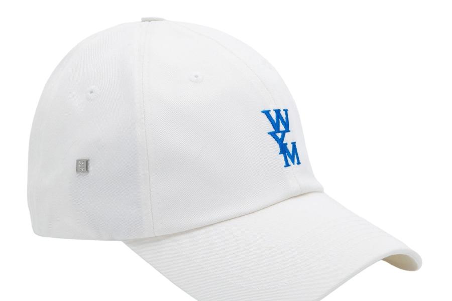 Wooyoungmi WM Logo Cap white