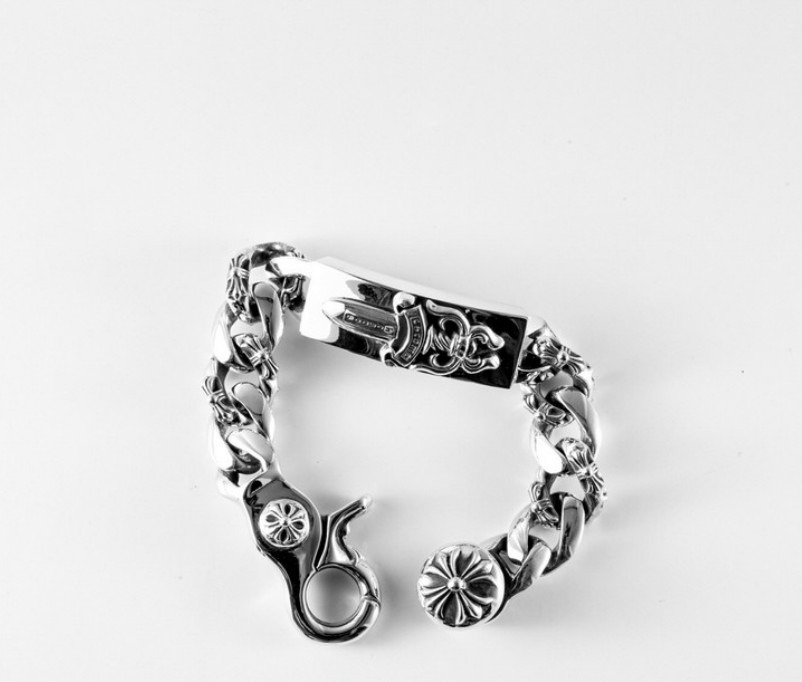 Dagger ID Fancy Clip Bracelet