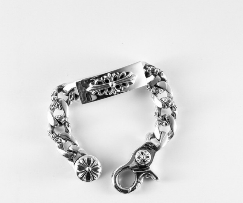 Floral ID Fancy Clip Bracelet