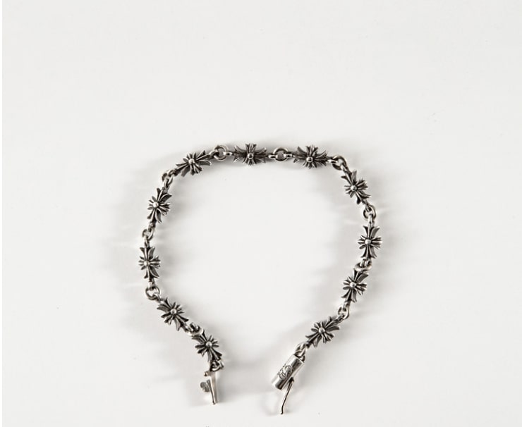 STONE AND STRAND Tiny Diamond Cross Bracelet | Neiman Marcus