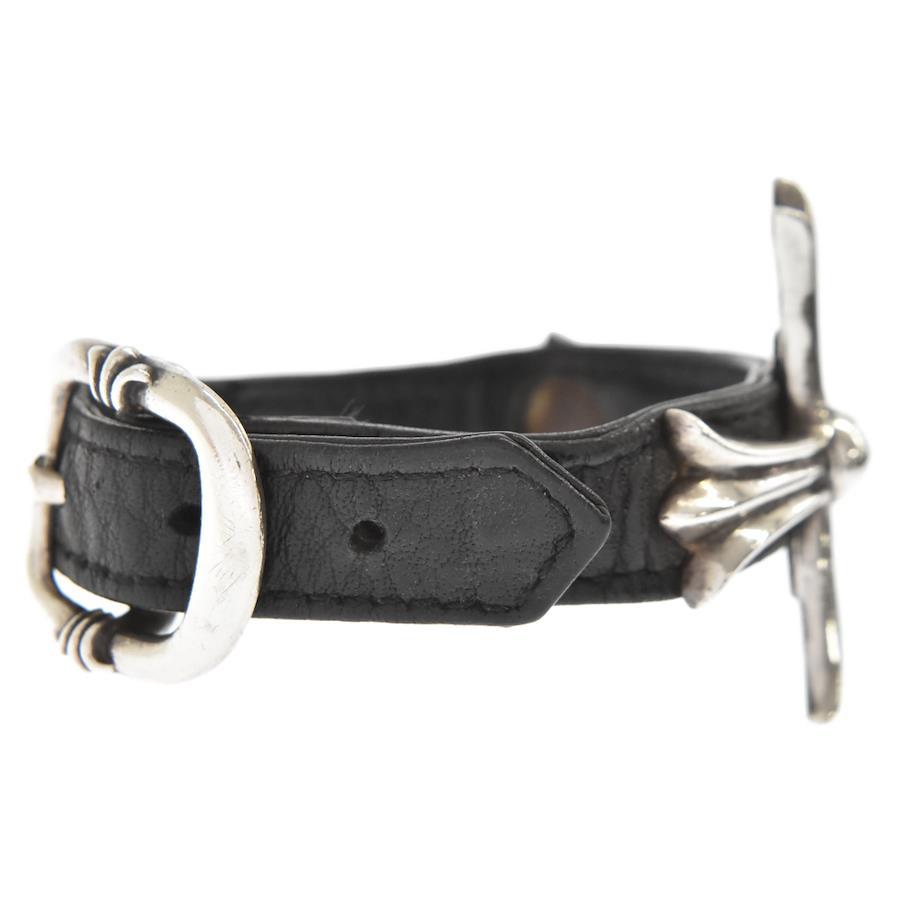 Large Cross Belt Leather Bracelet