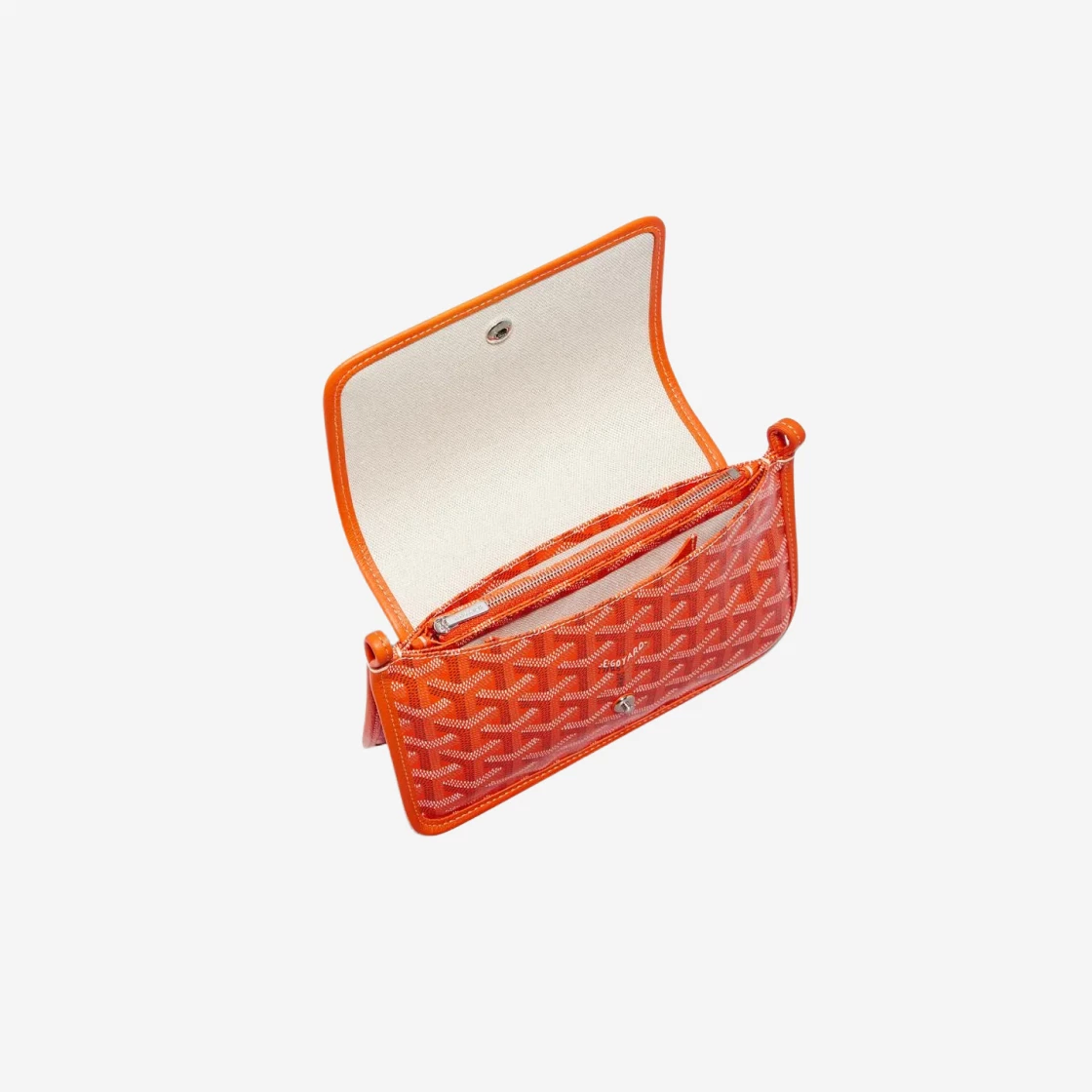 Goyard Plume Clutch Wallet Orange