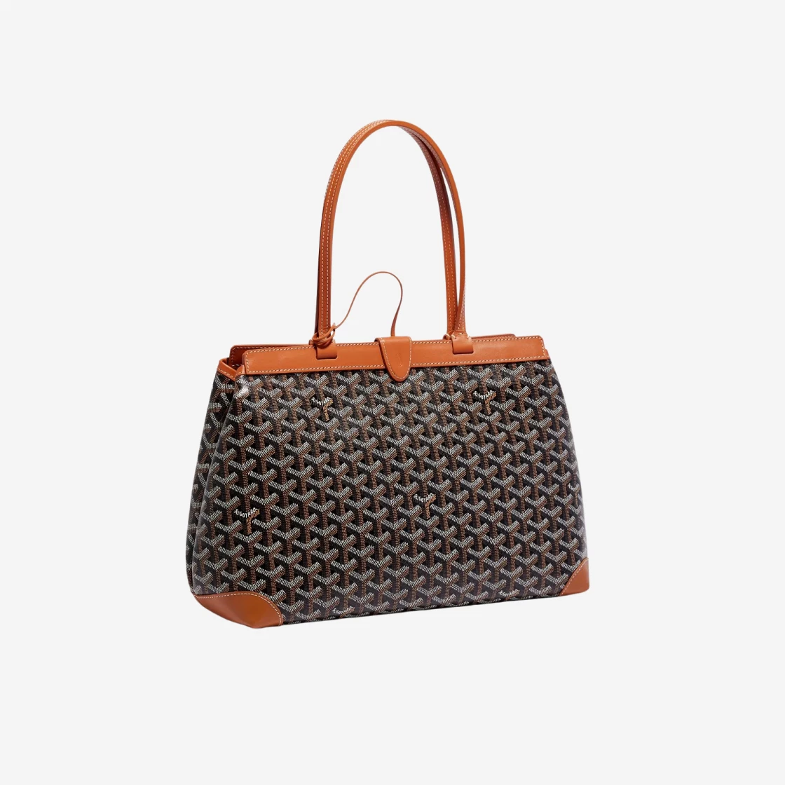 Goyard Belchasas Beyud Bag PM Black Tan