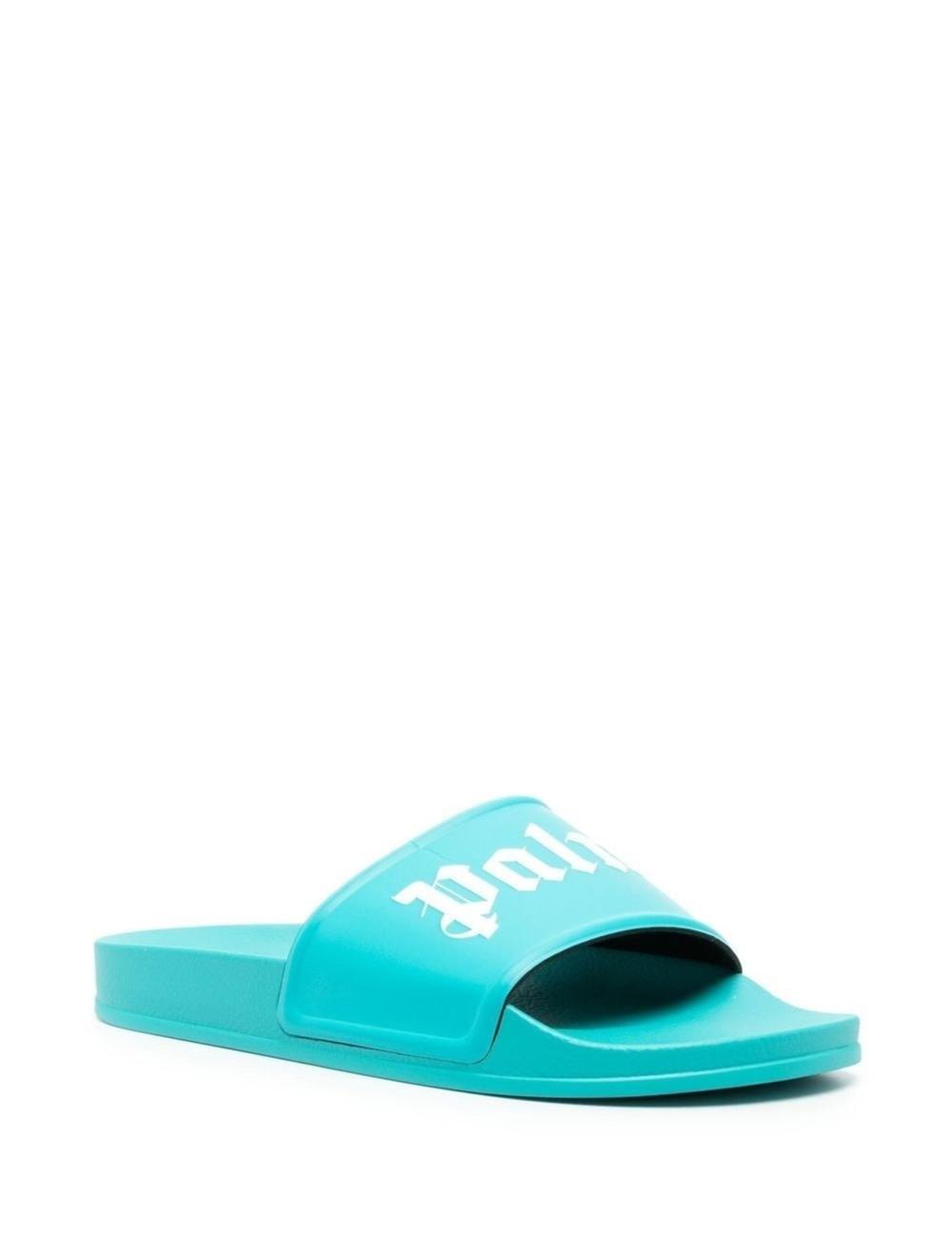 Logo print pool slides