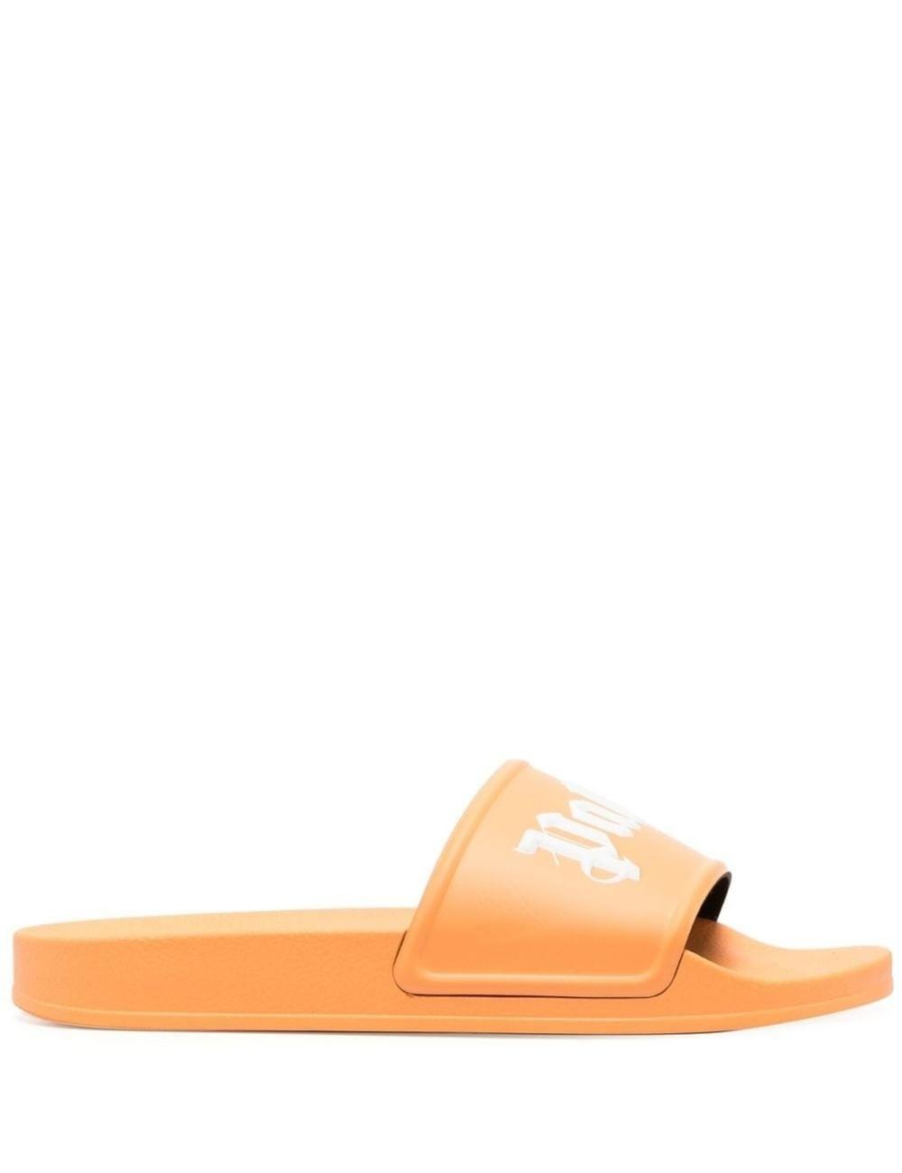 Logo print pool slides