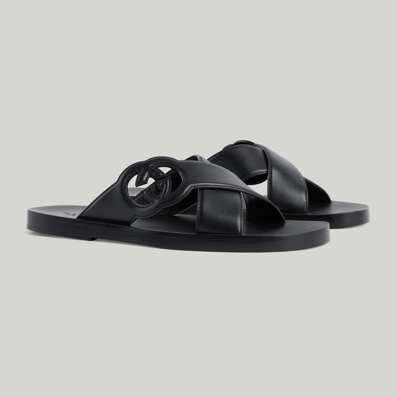 Interlocking G slide sandals