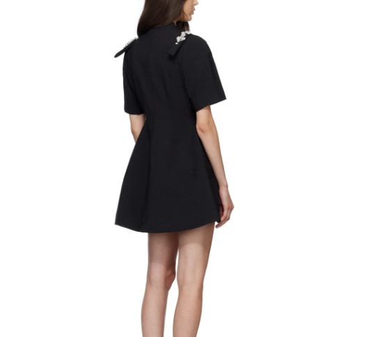 Black Qipao Minidress