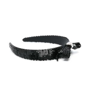 Black YVMIN hair band