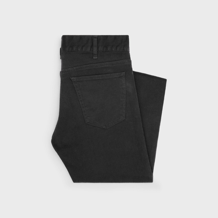SKINNY JEANS - PURE BLACK STONE WASH DENIM PURE BLACK STONE
