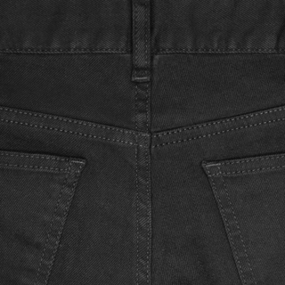 SKINNY JEANS - PURE BLACK STONE WASH DENIM PURE BLACK STONE