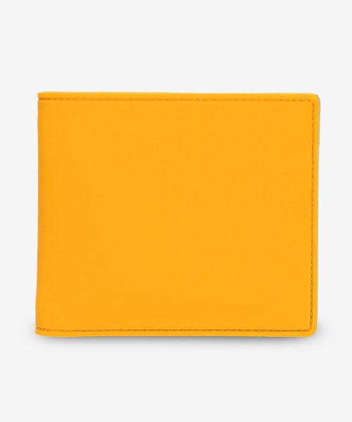 Common Leather Bifold Wallet - Yellow