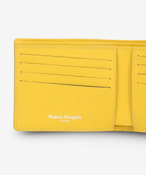 Common Leather Bifold Wallet - Yellow