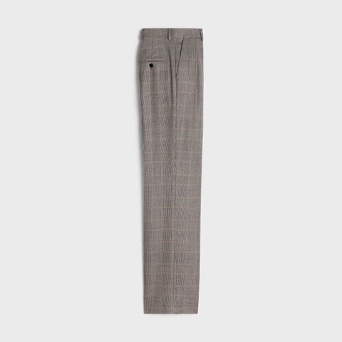 DOUBLE PLEATED TIKSHI PANTS - CHECKED FLANNEL