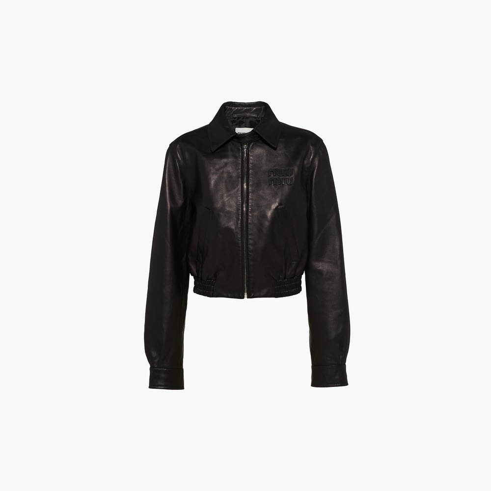 Nappa leather jacket