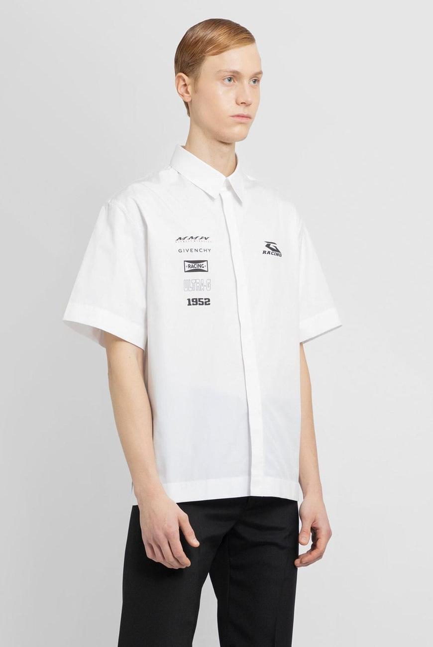 logo print short sleeve shirt