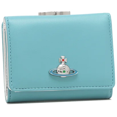 NAPPA SMALL FRAME WALLET blue