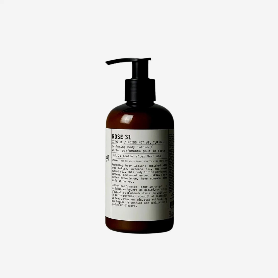 Le Labo Rose 31 Perfuming Body Lotion 237ml (Korean Ver.)