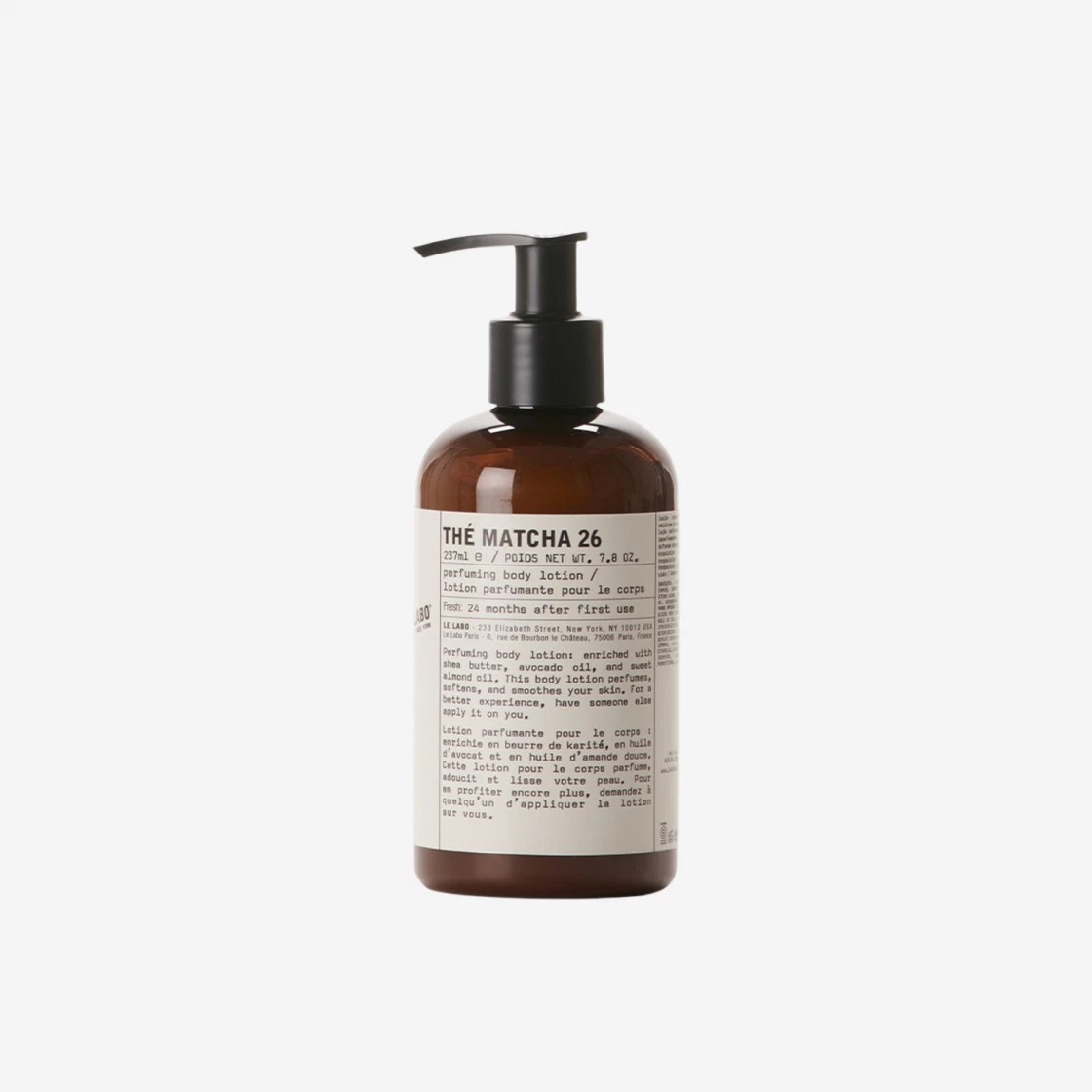 Le Labo The Matcha 26 Perfuming Body Lotion 237ml (Korean Ver.)