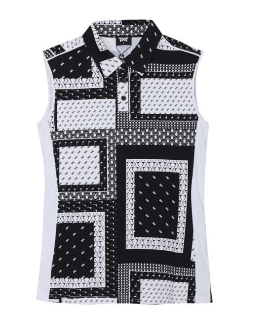 additional production Sleeveless Handkerchief Polo