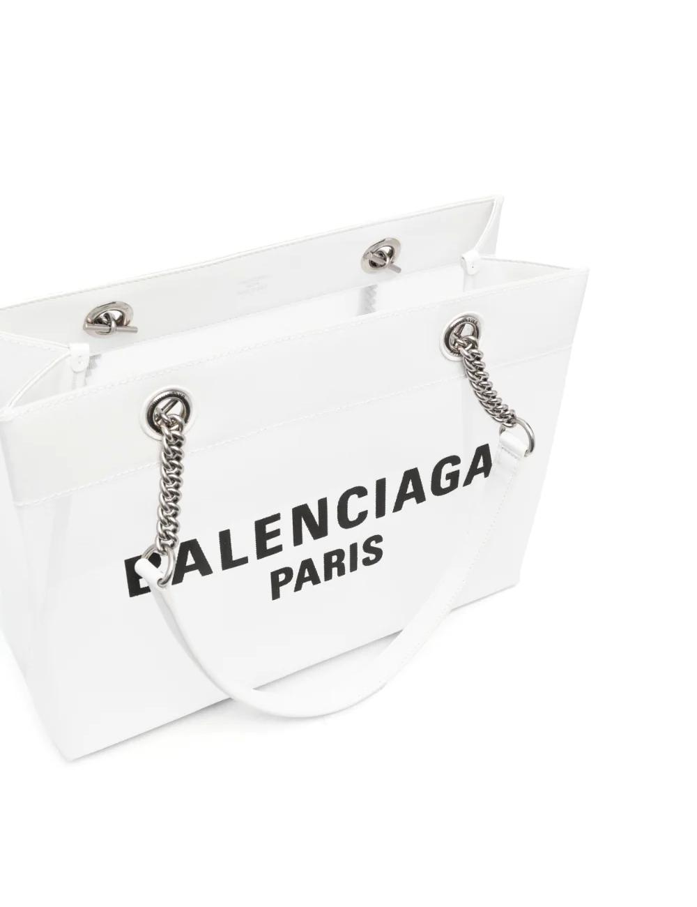 Duty Free Medium Tote Bag white