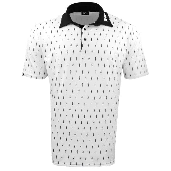 Men's Comfort Fit Cactus Print Polo