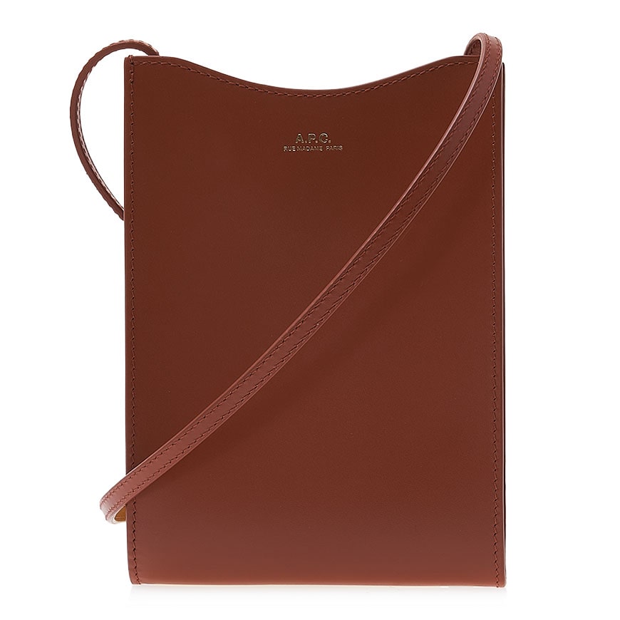 Jamie Neck Pouch cowhide