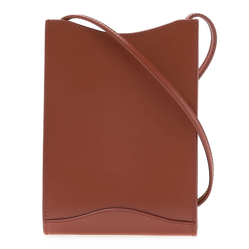 Jamie Neck Pouch cowhide