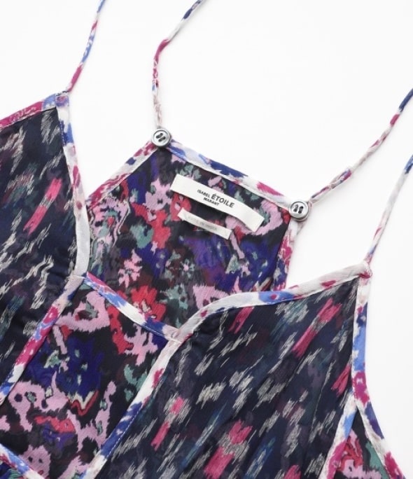 Letta Floral Ruffle Top free