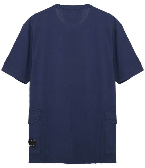 20/1 Jersey Side Pockets T-shirt blue