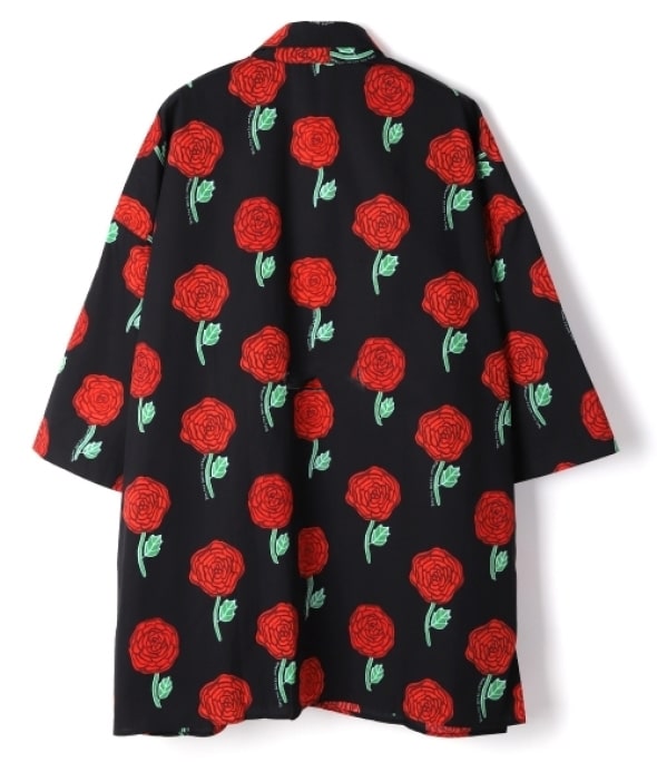 Rose Short Sleeve Shirt black