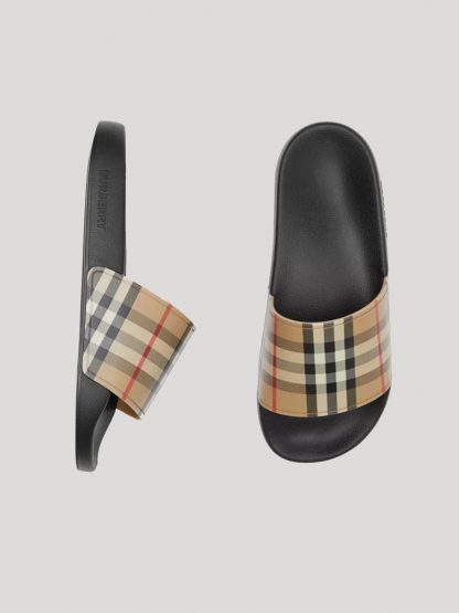 Vintage Check Slides