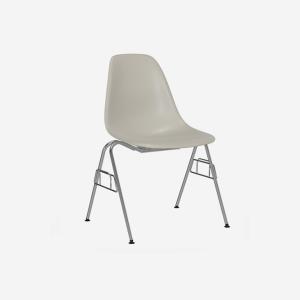 Vitrimes Plastic Side Chair DSS-N Pebble
