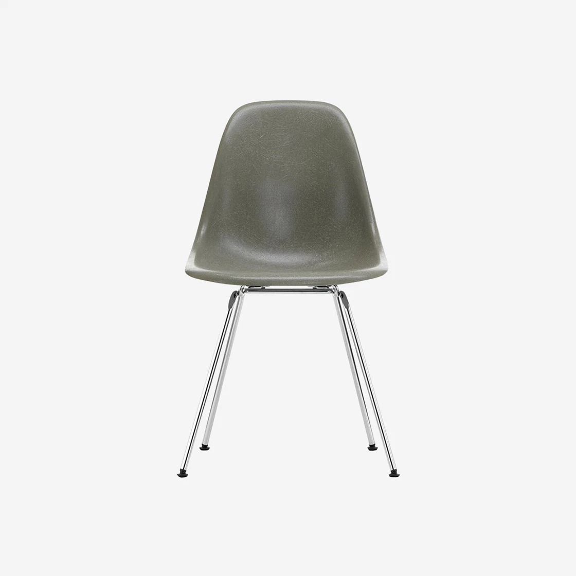 Vitra Eames Fiberglass Side Chair DSX Raw Umber
