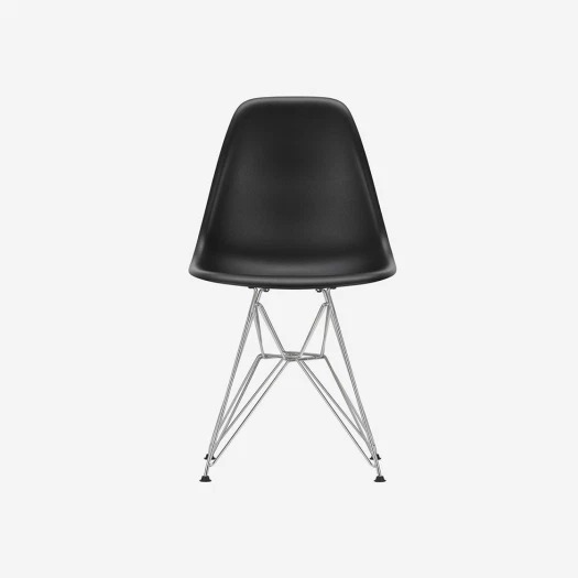 Vitra Eames Plastic Side Chair DSR Deep Black